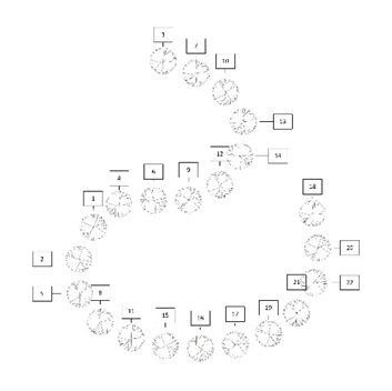 Revit Planting on a curved path diagram