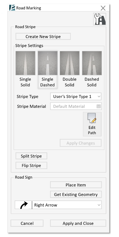 Road Marking_UI