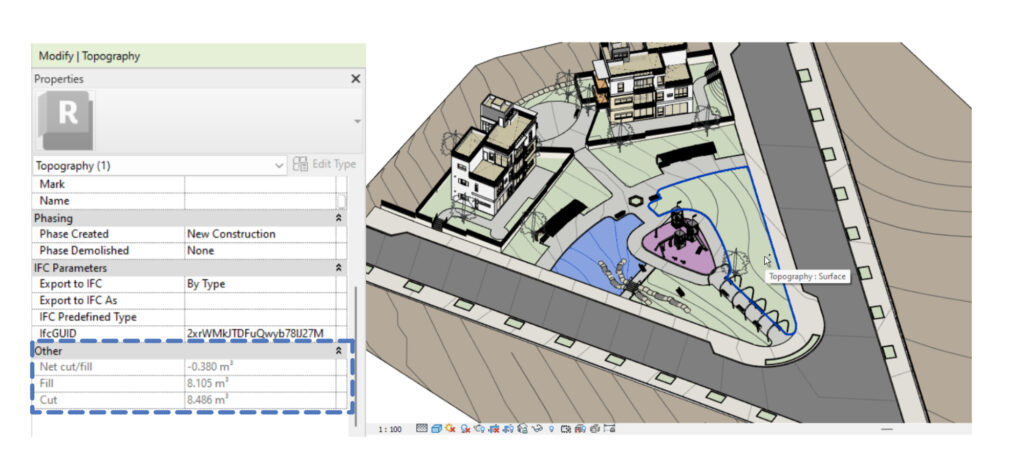 Cut and Fill data for toposolid limitations