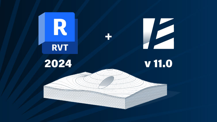 Revit 2024 – Toposolid and Environment Topography tools within Vr. 11.