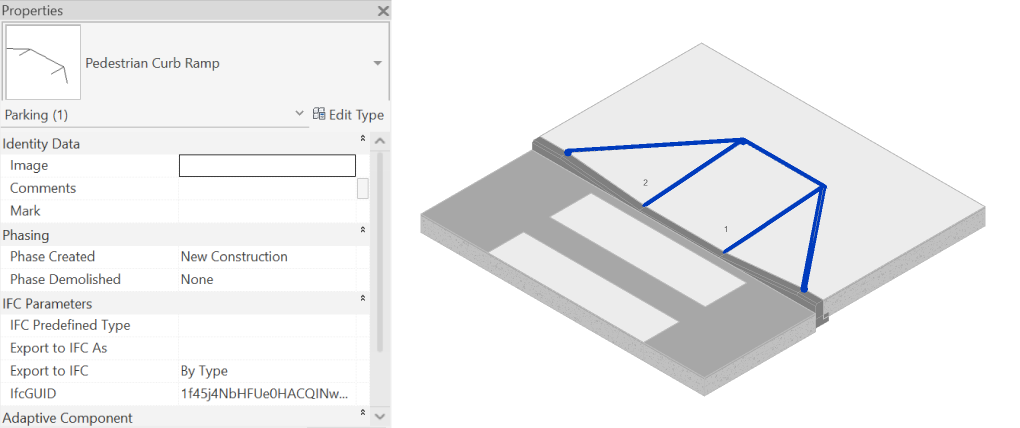 Adaptive Curb Ramp Family