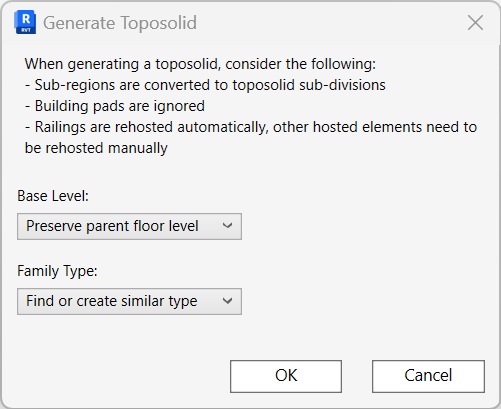 Floor To Toposolid Window