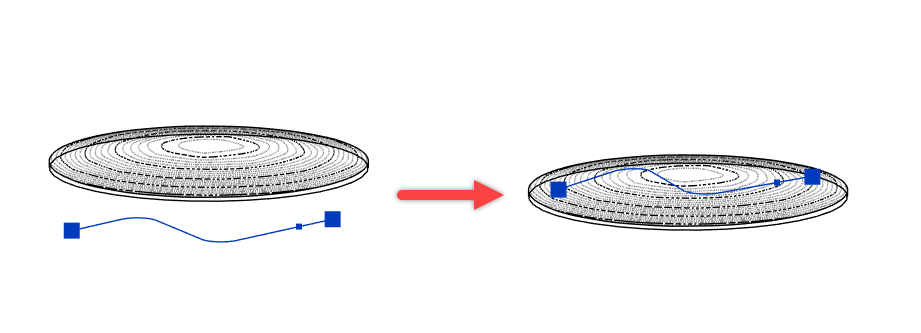 Drape on Surface Alignment tools