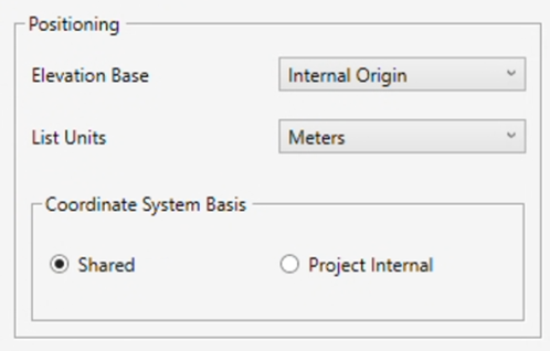 Import List Positioning
