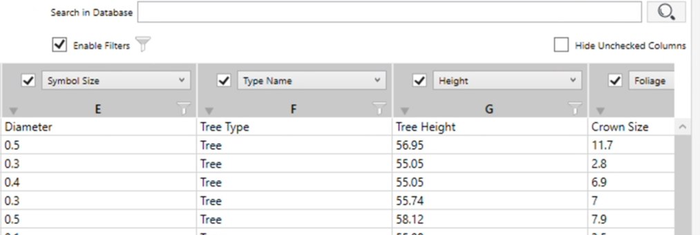 Locate Objects Spreadsheet
